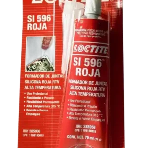 Silicón Loctite 596 rojo